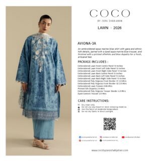Coco Lawn by Zara Shahjahan 26 | Aviona - 3A