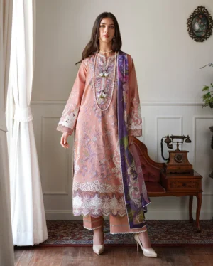 Mushq Amoi Luxury Lawn 26 | Daisy Chain