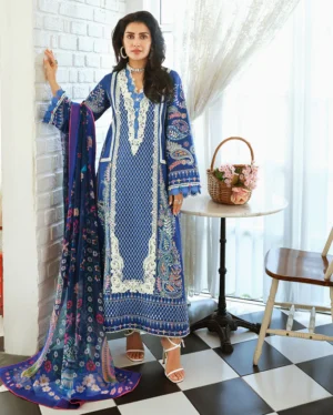 Mushq Amoi Luxury Lawn 26 | Moonlit Dreams