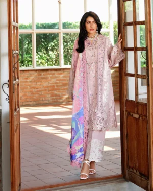 Mushq Amoi Luxury Lawn 26 | Opulent Whisper