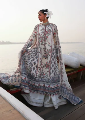 Hussain Rehar Luxury Lawn 26 | Yuki