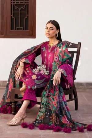 Jazmin Shahkaar Eid Lawn 26 | SL26-D01