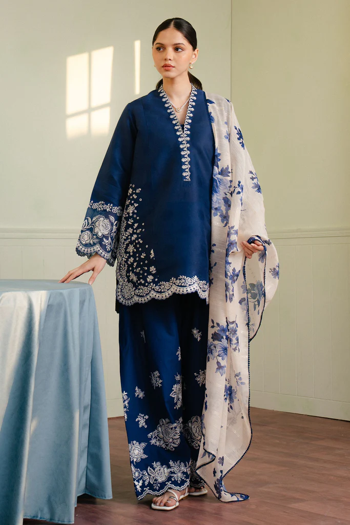 Coco by Zara Shahjahan Embroidered Lawn 2025 | MEADOW-8B