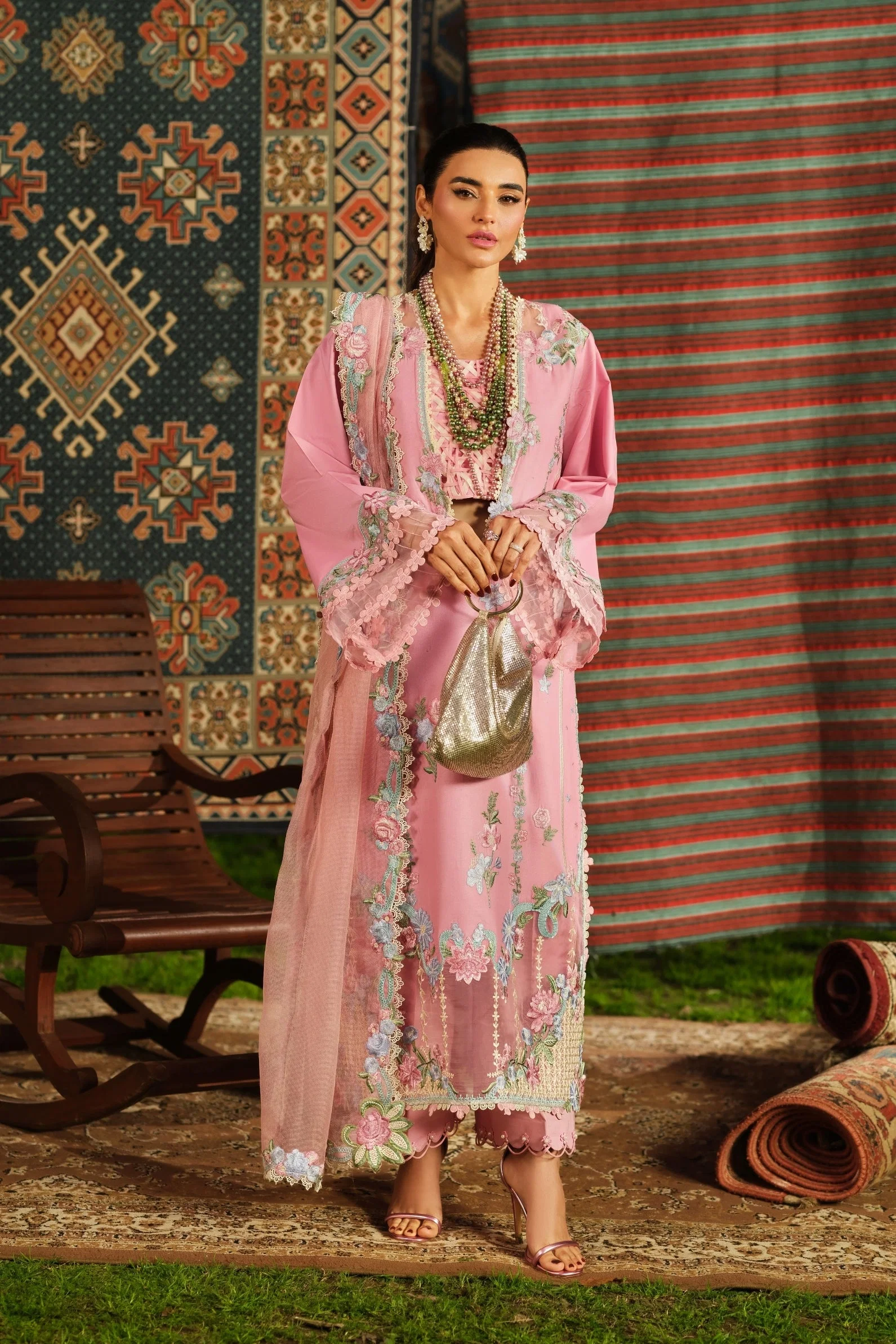 Maryam Hussain Luxury Lawn 26 | Aesaar
