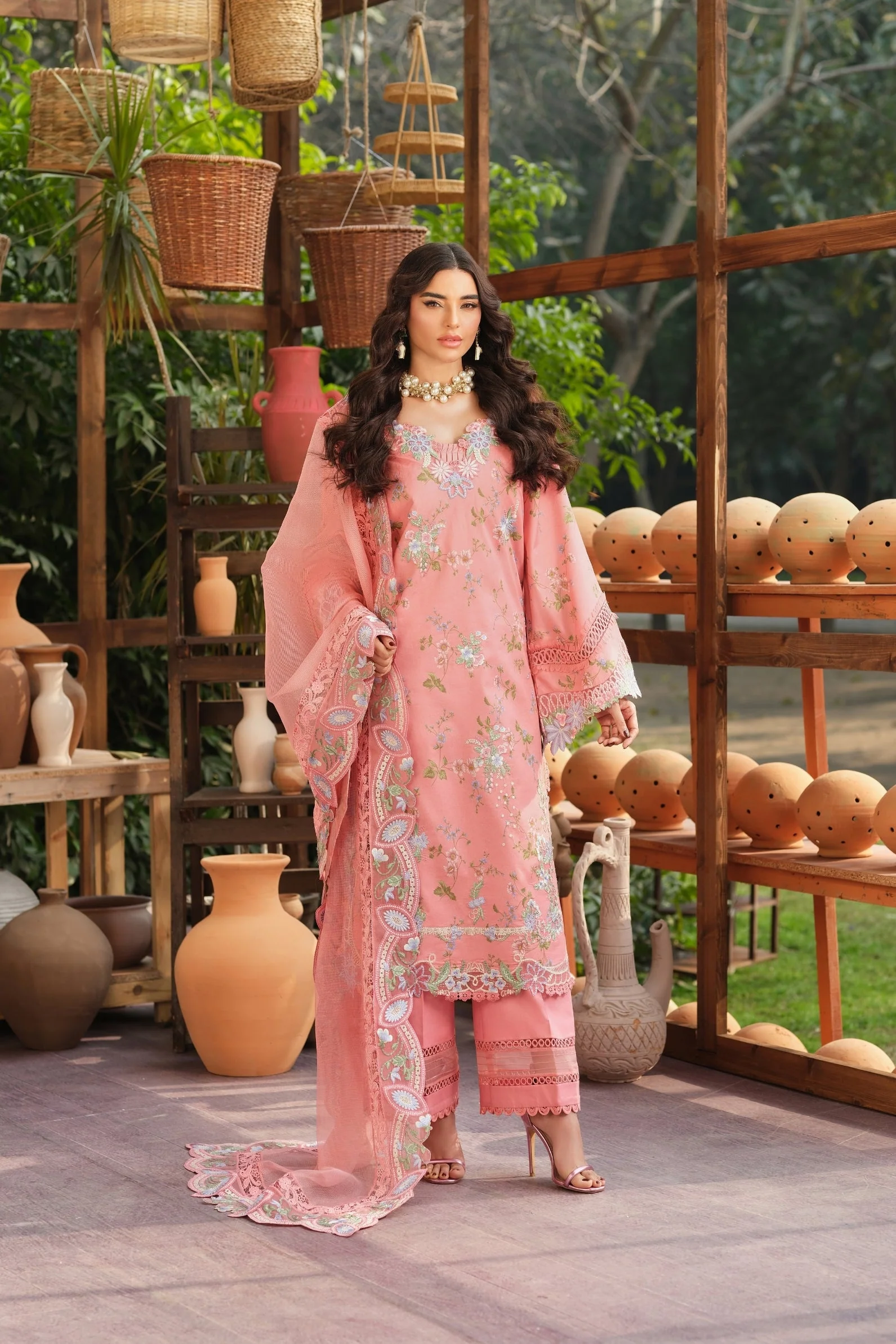 Maryam Hussain Luxury Lawn 26 | Dimple